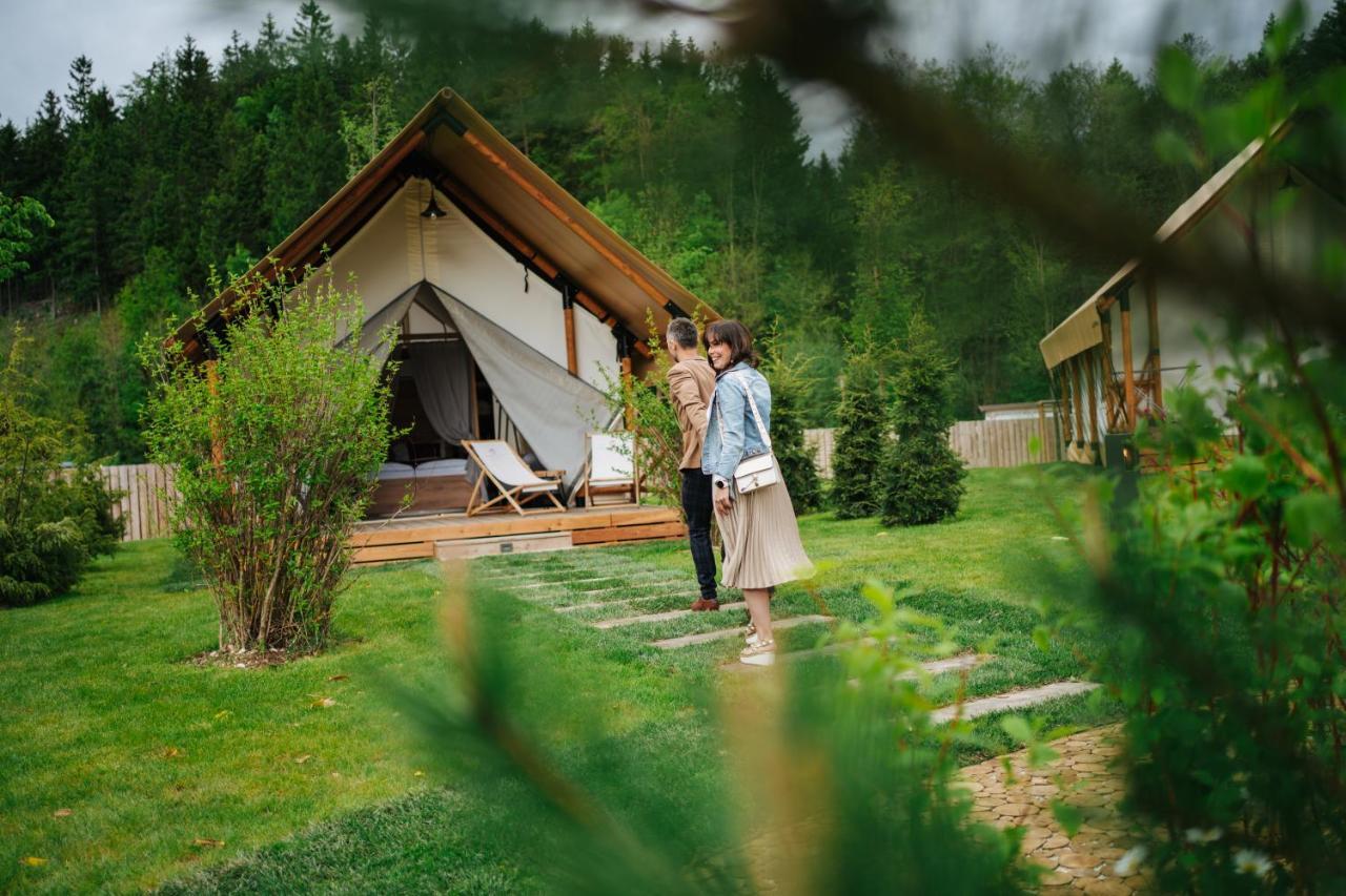 Lakeside Petzen Glamping Unterlibitsch Esterno foto
